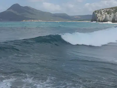 Sardinia has surprisingly good and constant waves!