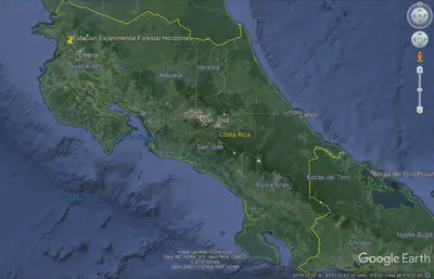 The station is located in the northwest of Costa Rica in the Guanacaste region, the driest part of Costa Rica